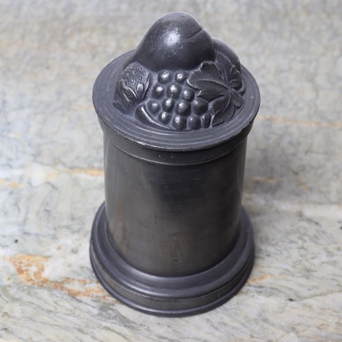 Two Pint Pewter Ice Cream Mould