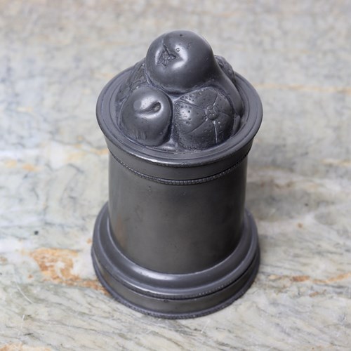 One Pint Pewter Ice Cream Mould