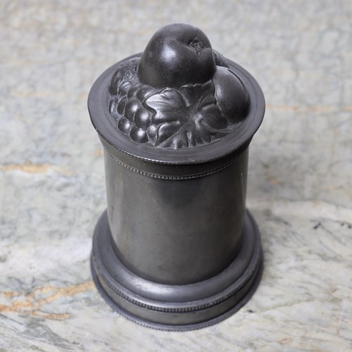 One And A Half Pint Pewter Ice Cream Mould