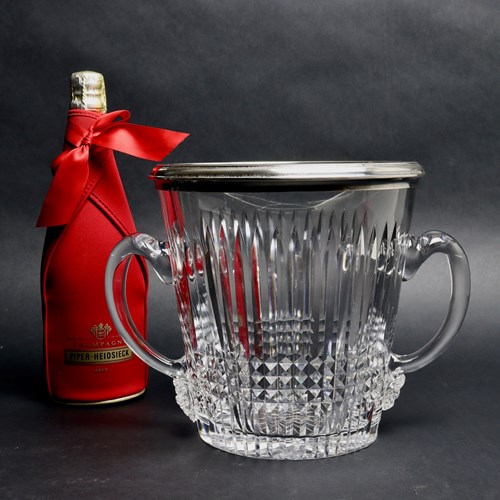 Super Quality French Crystal Champagne Cooler