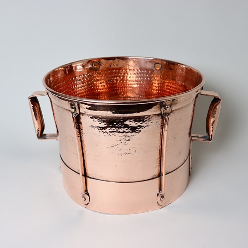 Large, French Copper Grain Measure