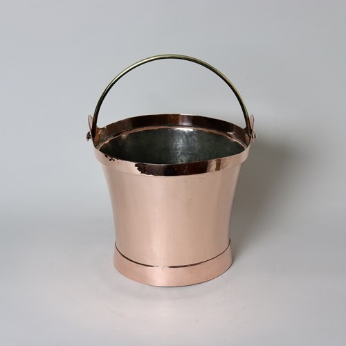  French Copper Dairy Bucket