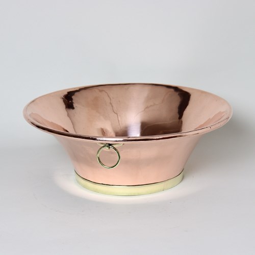 Unusual Copper & Brass Bowl