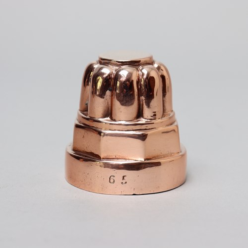 Minaiture Copper Mould With Cog Shaped Base