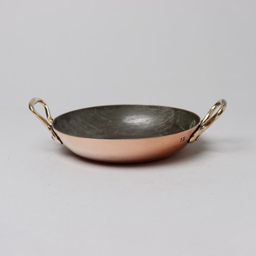 Miniature French Copper Gratin Dish