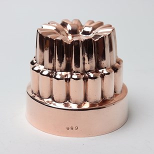 Victorian Copper Mould Pattern Numb...