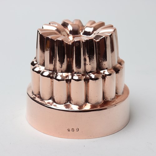 Victorian Copper Mould Pattern Number 489