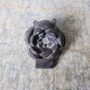 Small Pewter Mould In The Shape Of ...
