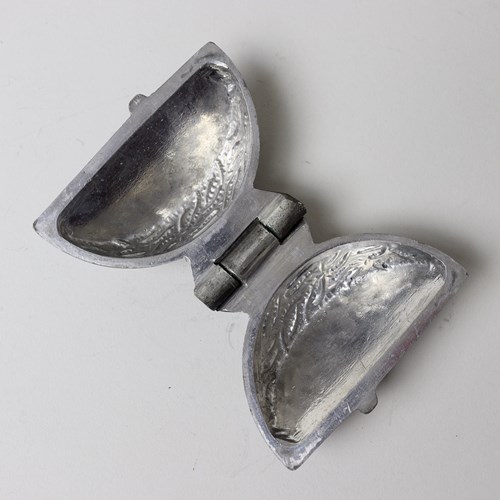 Pewter Ice Cream Mould In The Shape Of A Slice Of Melon