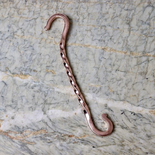 Unusual, Twisted Copper S Hook