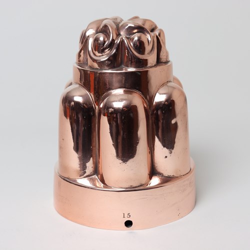 Large English Copper Mould Pattern Number 15