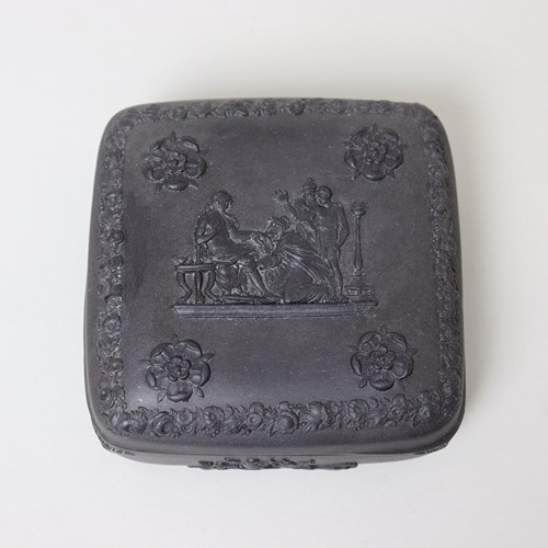 Wedgwood, Black Basalt Trinket Box