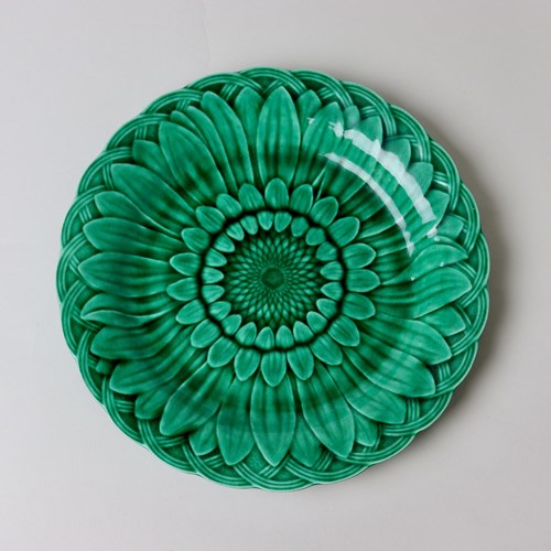 Wedgwood Majolica Sunflower Plate