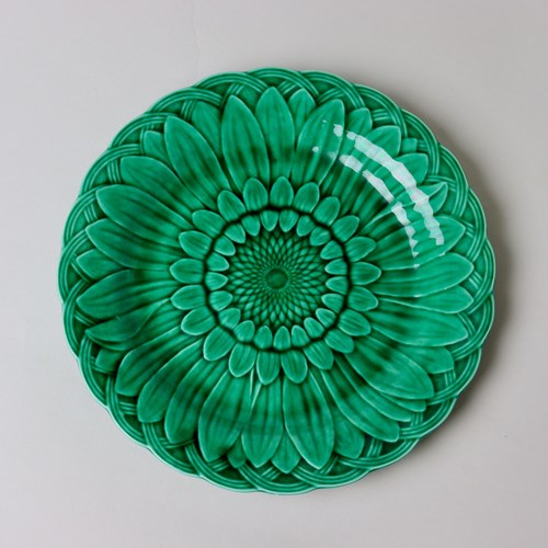 Wedgwood Majolica Sunflower Plate