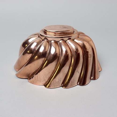 English Copper Mould Stamped "B.W & Co"