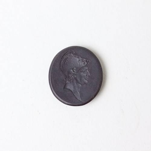 Wedgwood & Bentley Intaglio With Roman Warrior