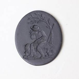Wedgwood Basalt Intaglio Or Seal