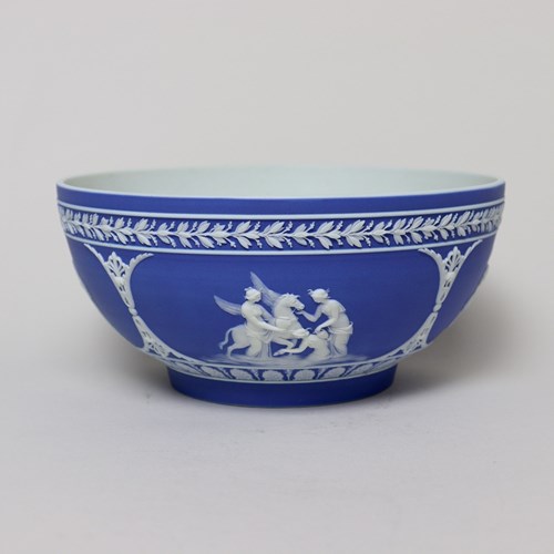 18Th Century Wedgwood Blue Jasper Bowl