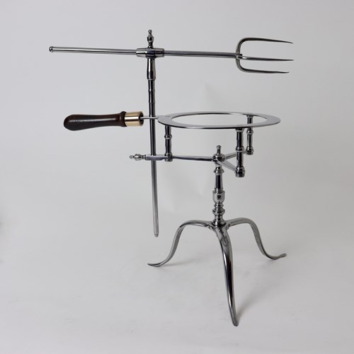 Rare, Early 19Th Century, Steel Lark Spit