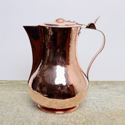 Unusual French Copper Jug