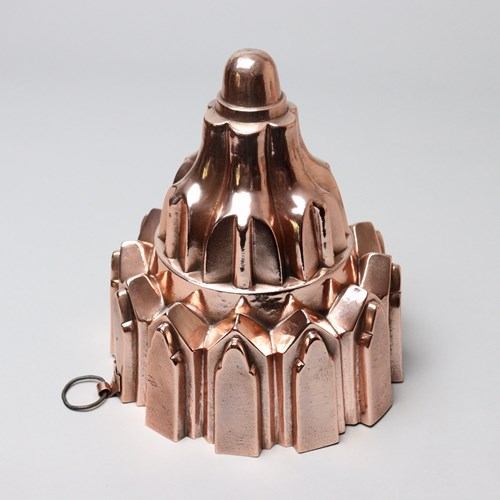 Tall, 19Th Century, French Copper Mould