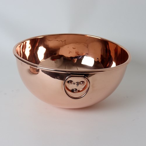 Benham's Copper Egg Whisking Bowl