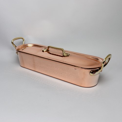 Small, French Copper Salmon Poacher