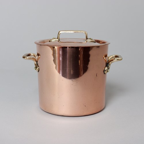 Miniature French Copper Stockpot