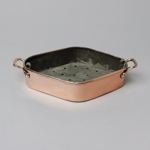 Miniature French Copper Turbotiere