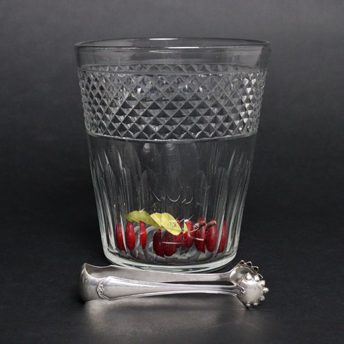 French Crystal Ice Bucket