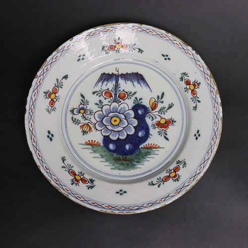 18Th Century, Dutch Delft Charger
