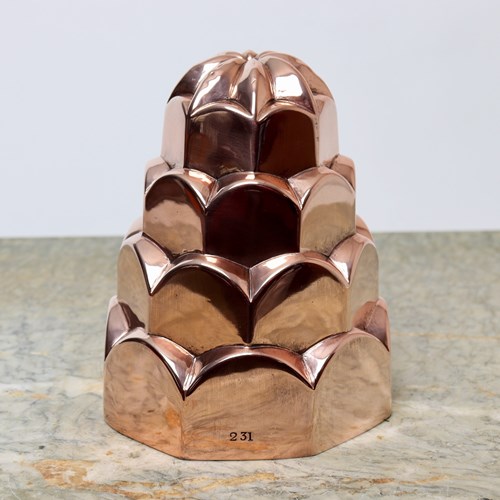 English Copper Mould Pattern Number 231