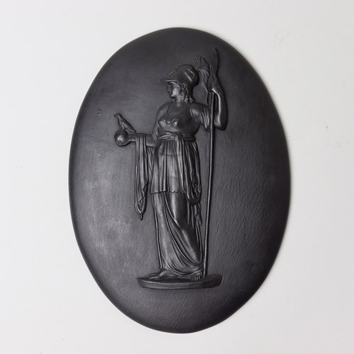 Wedgwood Basalt Plaque Depicting Peitho