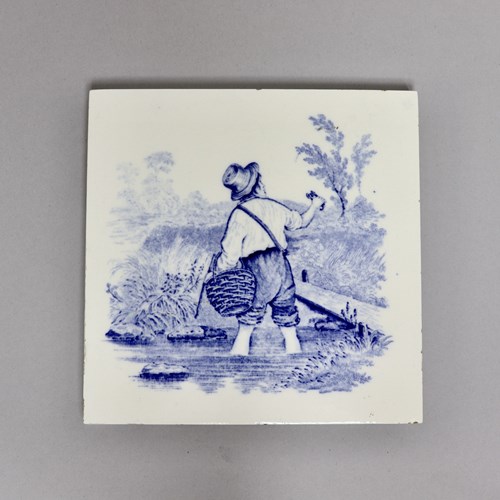 Minton Tile From The Village Life Series