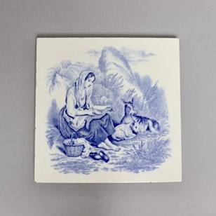 Minton Tile From The Village Life S...