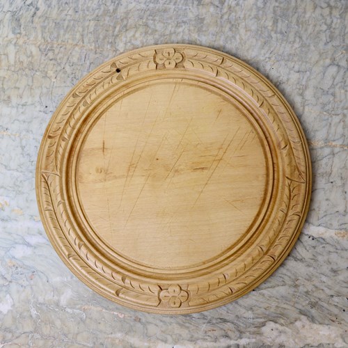 Chip Carved, Beechwood Breadboard