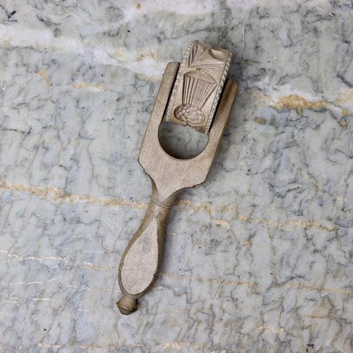 Well Carved Sycamore Butter Roller