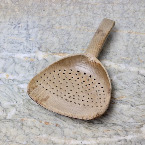 19Th Century, Beechwood Cream Skimmer