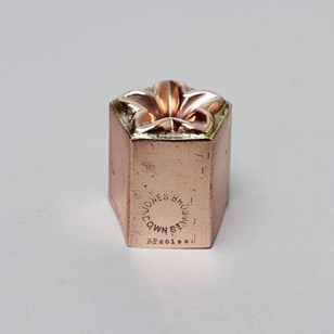 Miniature Copper Mould With Flower ...