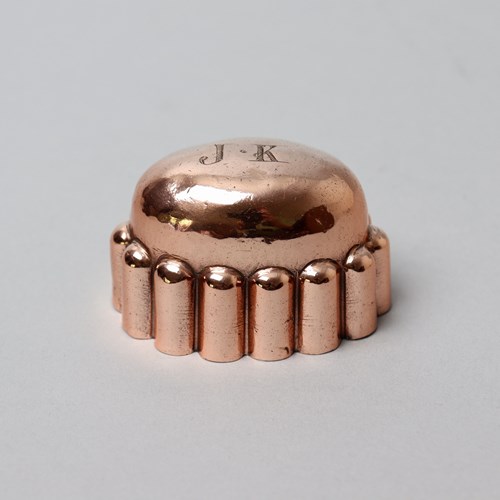 Miniature, Oval Copper Moulds