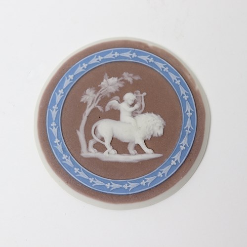 Small Wedgwood Three Colour Jasper Plaque