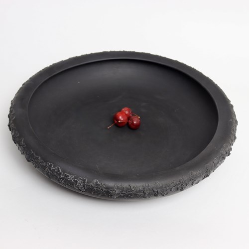 Wedgwood Basalt Bowl With Relief Decoration