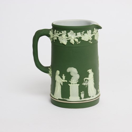 Wedgwood Dysart Green Jasper Milk Jug