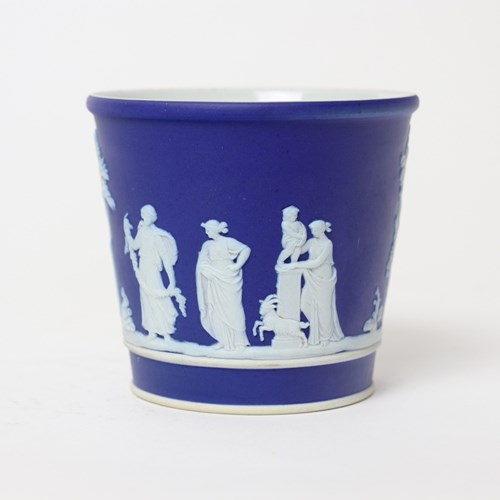 Wedgwood Dark Blue Jasper Beaker