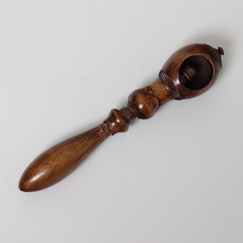 Nicely Carved Wooden Nut Cracker