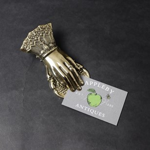 Brass Paper Clip In The Shape Of A ...