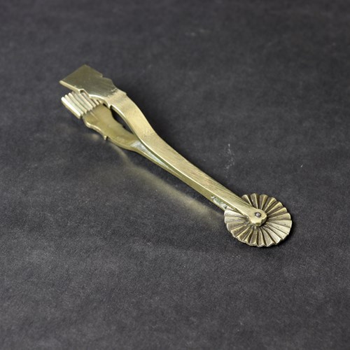 Small, 19Th Century Brass Pastry Tool