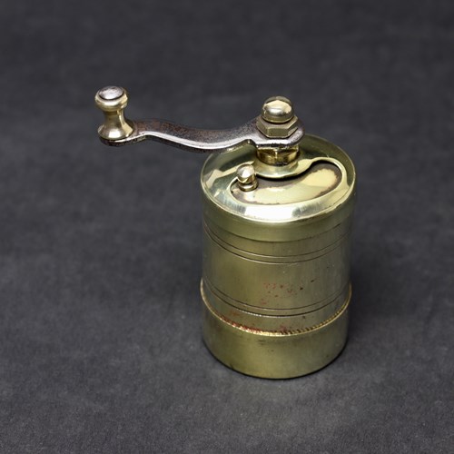 Small, Brass Pepper Grinder