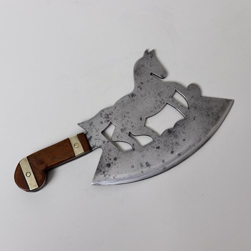 Steel Ice Cleaver In The Shape Of A Horse