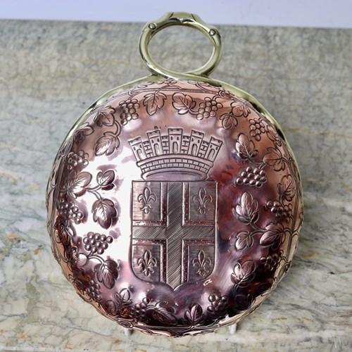 Rare Copper Advertising Bowl